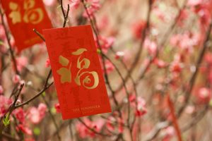 Nouvel An chinois Pochette rouge+é 1